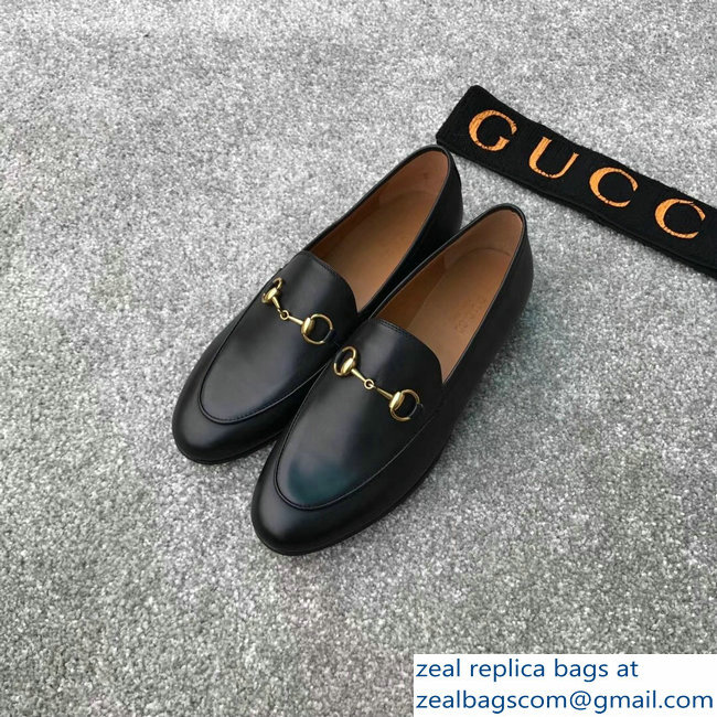 Gucci Horsebit Leather Loafer Black