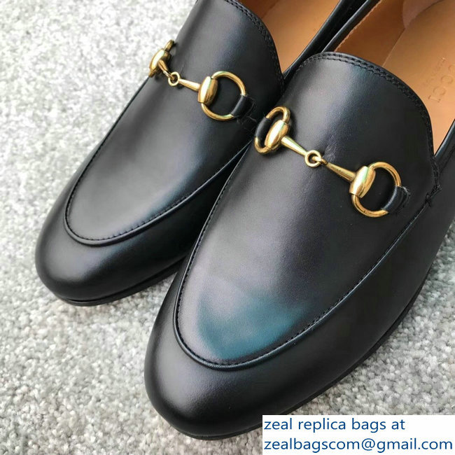 Gucci Horsebit Leather Loafer Black