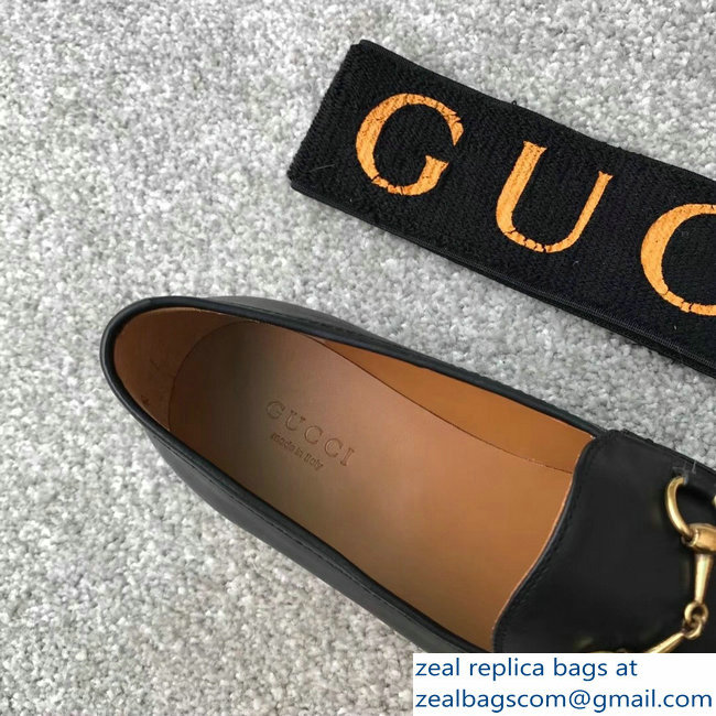 Gucci Horsebit Leather Loafer Black