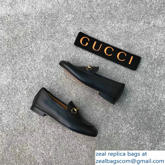 Gucci Horsebit Leather Loafer Black