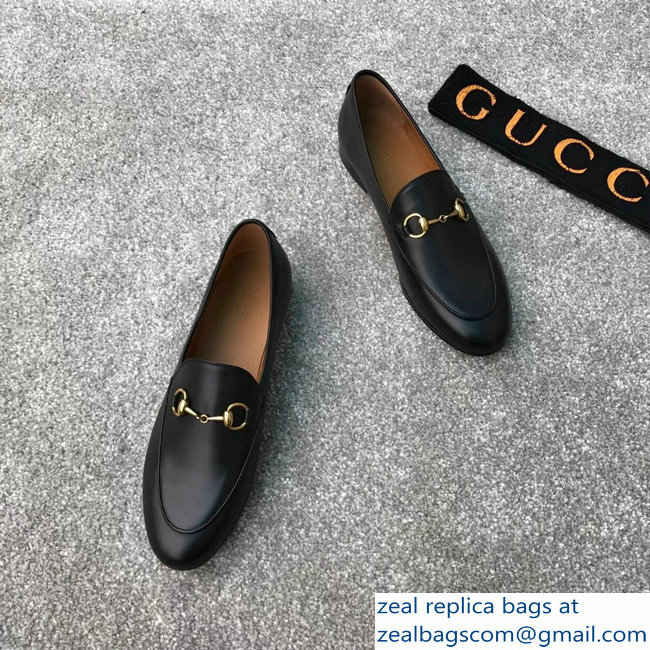 Gucci Horsebit Leather Loafer Black