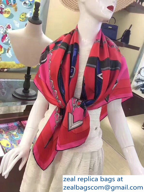 Louis Vuitton Silk Scarf 05 2018