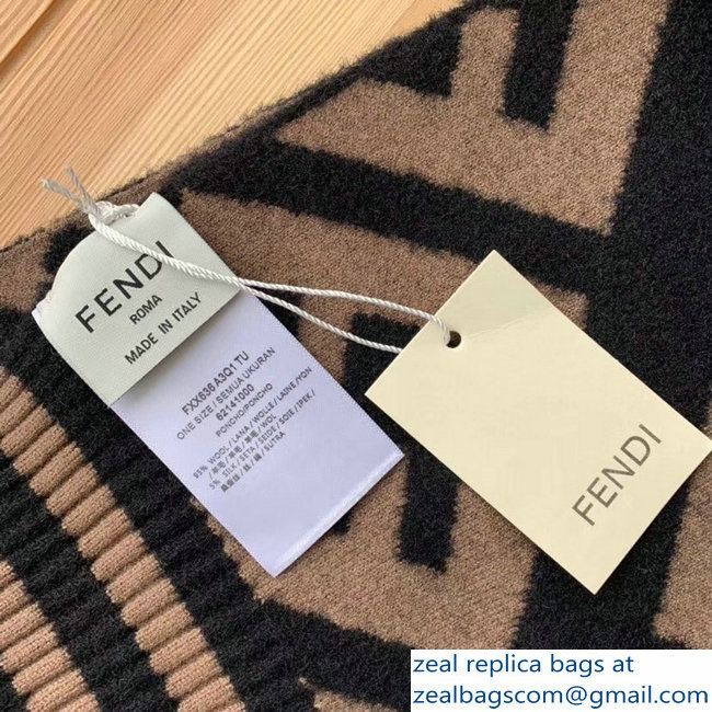 Fendi FF Wool Scarf 03 2018