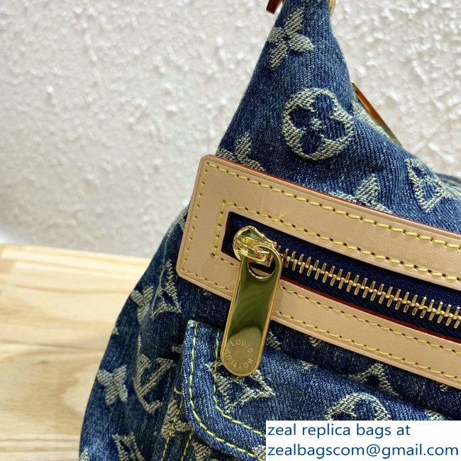 Louis Vuitton Monogram Denim Baggy PM Bag