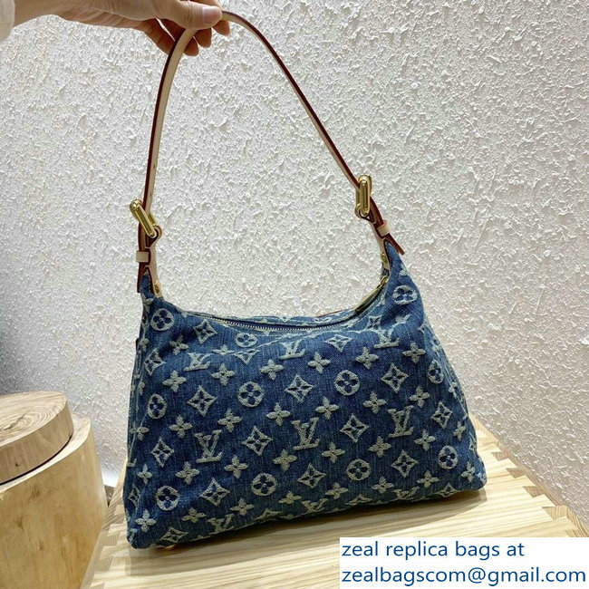 Louis Vuitton Monogram Denim Baggy PM Bag