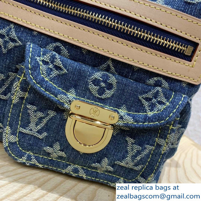 Louis Vuitton Monogram Denim Baggy PM Bag