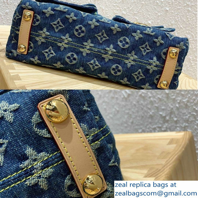 Louis Vuitton Monogram Denim Baggy PM Bag