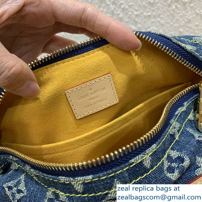 Louis Vuitton Monogram Denim Baggy PM Bag