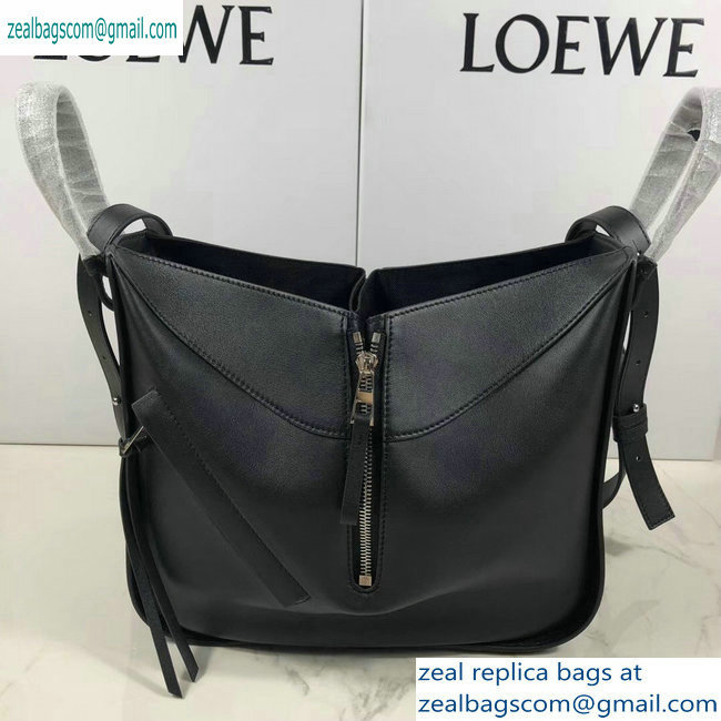 Loewe Classic Calf Hammock Small Bag Black