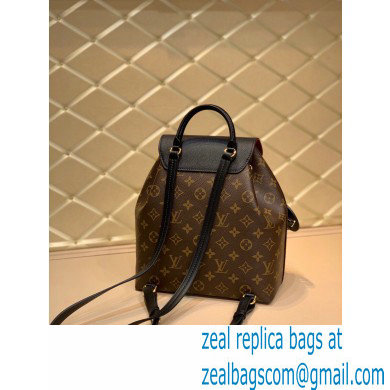 Louis Vuitton Monogram Canvas Montsouris PM Backpack Bag M45515 Black 2020