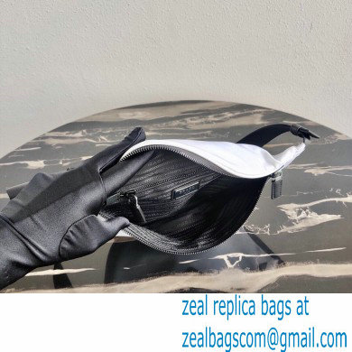 Prada Re-Nylon and Saffiano Leather Belt Bag 2VL033 White 2020 - Click Image to Close