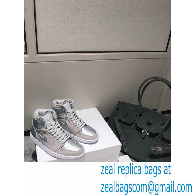 NIKE AIR JORDAN AJ1 BANNE sneakers silver 2020