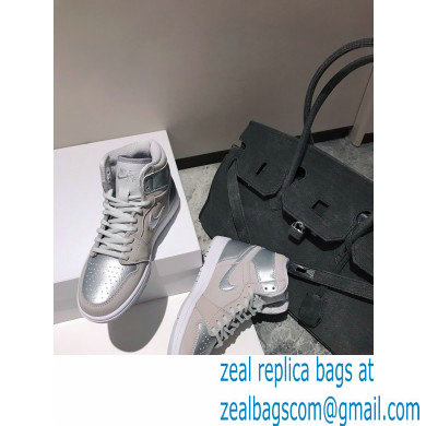 NIKE AIR JORDAN AJ1 BANNE sneakers silver 2020