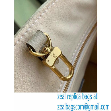 Louis Vuitton Bicolor Onthego PM Bag Monogram Empreinte Leather M45654 Cream/Bois de Rose Pink 2021