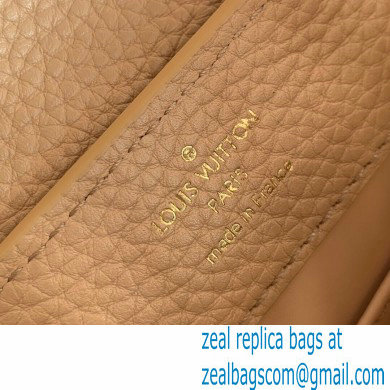 Louis Vuitton Capucines Mini Bag Python Handle M55923 Beige