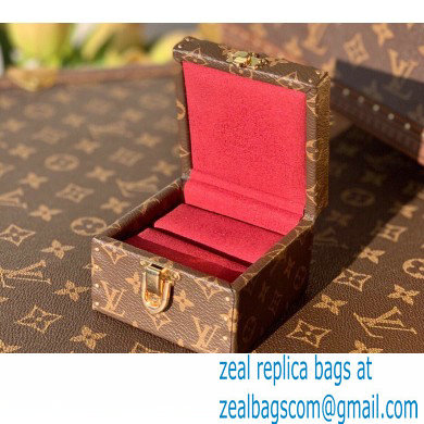 Louis Vuitton Monogram Canvas Ecrin Declaration Ring Bag M21010 Dark Pink 2021