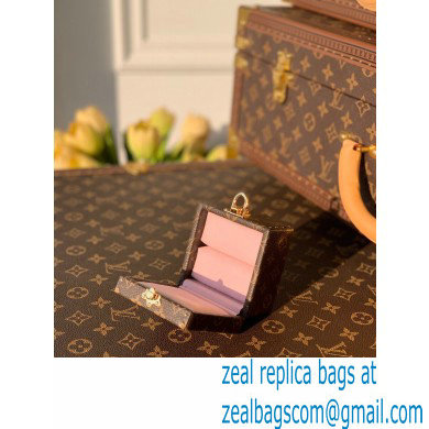 Louis Vuitton Monogram Canvas Ecrin Declaration Ring Bag M21010 Light Pink 2021