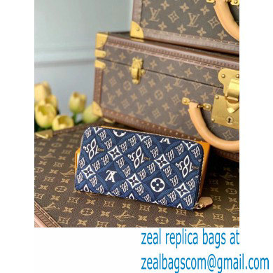 Louis Vuitton Since 1854 Zippy Wallet M80212 Blue 2021