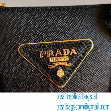 Prada Galleria Saffiano Leather Micro-bag 1BA906 Black 2021