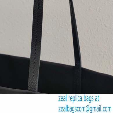 Prada Re-Nylon Medium Tote Bag 1BG107 Black 2021