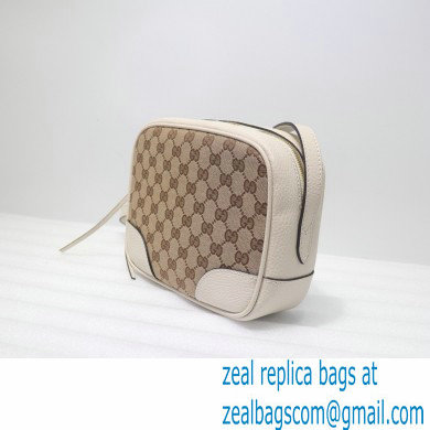 Gucci Bree Original GG Canvas Mini Messenger Bag 387360 White 2021