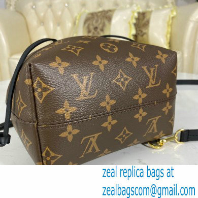 Louis Vuitton Monogram Canvas Montsouris BB Backpack Bag M45516 Black