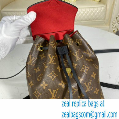 Louis Vuitton Monogram Canvas Montsouris BB Backpack Bag M45516 Black