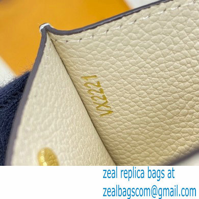 Louis Vuitton Monogram Empreinte Leather Card Holder M80401 Cream/Saffron By The Pool Capsule Collection 2021