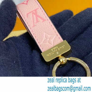 Louis Vuitton Monogram Empreinte Leather Maxi Dragonne Key Holder M00286 Bouton de Rose Pink By The Pool Capsule Collection 2021