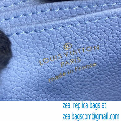 Louis Vuitton Monogram Empreinte Leather Zippy Coin Purse M80408 Summer Blue By The Pool Capsule Collection 2021