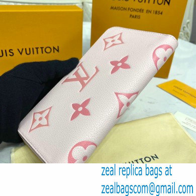 Louis Vuitton Monogram Empreinte Leather Zippy Wallet Cherry Pink By The Pool Capsule Collection 2021