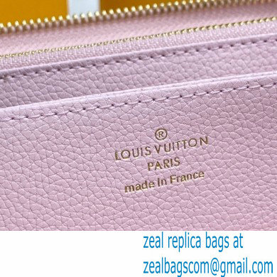 Louis Vuitton Monogram Empreinte Leather Zippy Wallet Cherry Pink By The Pool Capsule Collection 2021