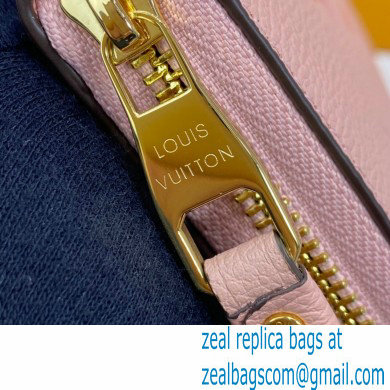 Louis Vuitton Monogram Empreinte Leather Zippy Wallet M80403 Bouton de Rose Pink By The Pool Capsule Collection 2021