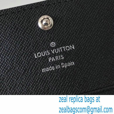 Louis Vuitton Enveloppe Carte de visite Card Holder Epi Leather Black M62292