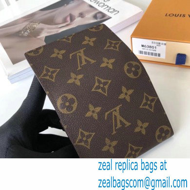 Louis Vuitton Enveloppe Carte de visite Card Holder Monogram Canvas M63801