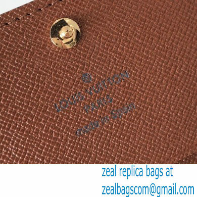 Louis Vuitton Enveloppe Carte de visite Card Holder Monogram Canvas M63801