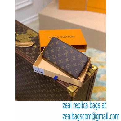 Louis Vuitton Monogram Canvas Zippy Wallet Print M80857 2021