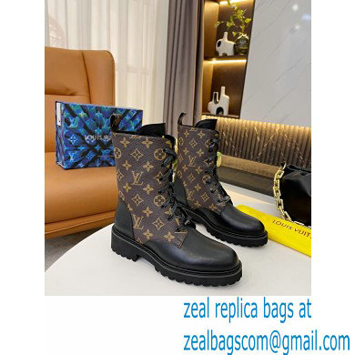 Louis Vuitton Territory Flat Ranger Ankle Boots Monogram Canvas 2021