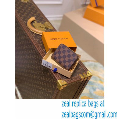 Louis Vuitton Zippy Coin Purse Print Damier Ebene Canvas N60492 2021