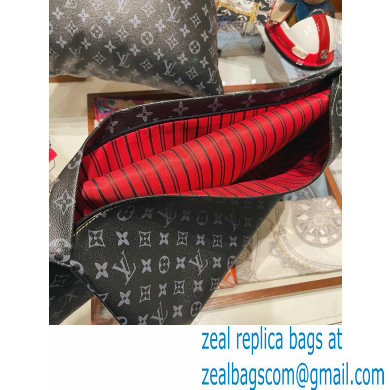 louis vuitton Monogram Eclipse canvas pillow