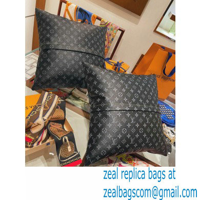 louis vuitton Monogram Eclipse canvas pillow