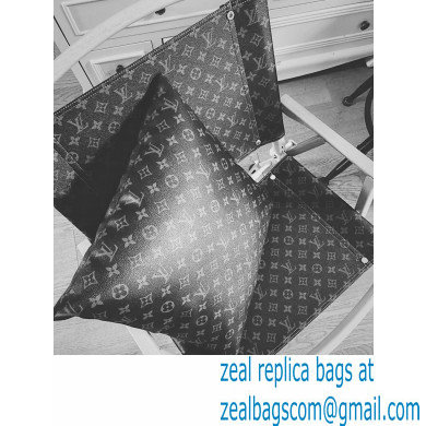 louis vuitton Monogram Eclipse canvas pillow