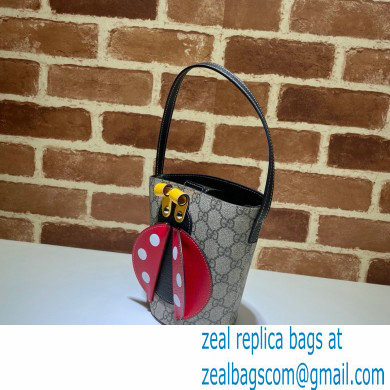 Gucci Children's GG ladybug bucket bag 666277