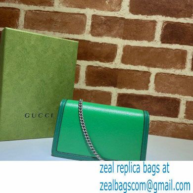 Gucci Dionysus Super Mini Shoulder Bag 476432 Leather Green/Emerald 2021