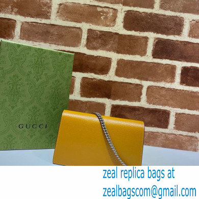 Gucci Dionysus Super Mini Shoulder Bag 476432 Leather Orange/White/Black 2021