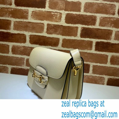 Gucci Horsebit 1955 Small Shoulder Bag 602204 Leather Beige 2021