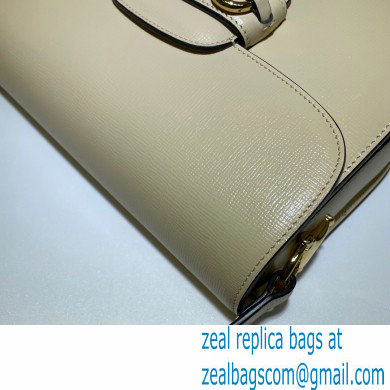 Gucci Horsebit 1955 Small Shoulder Bag 602204 Leather Beige 2021