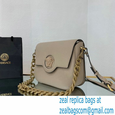 Versace La Medusa Shoulder Bag Beige 2021