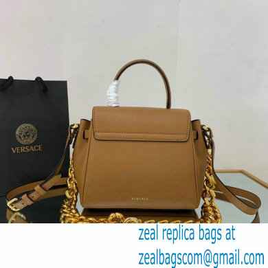 Versace La Medusa Small Handbag Caramel 2021