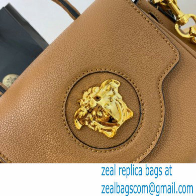 Versace La Medusa Small Handbag Caramel 2021